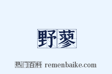 野蓼是什么意思的图片